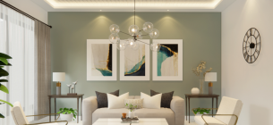 25 Desain Dinding Ruang Tamu Cantik dan Elegan